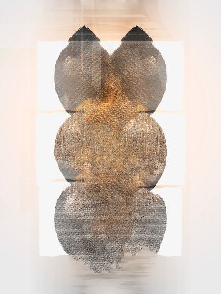 Minimalisme scandinave Doux Or Cuivre par Mad Dog Art
