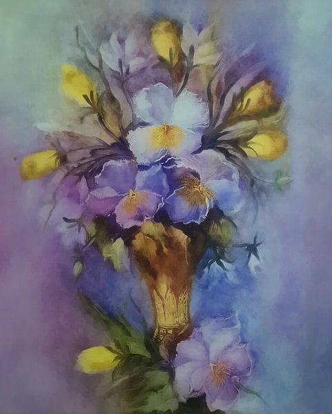 Flowers for Oxum by Georgia Chagas
