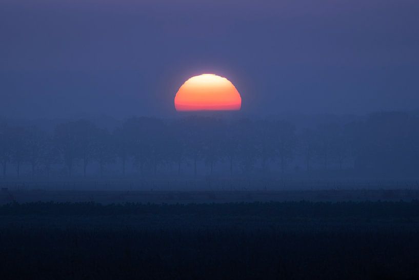 Soleil à l'horizon par Zwoele Plaatjes