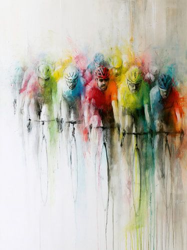 Cycling Through a Blur of Colours by Bert Nijholt