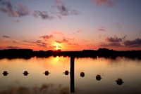 The sun has set