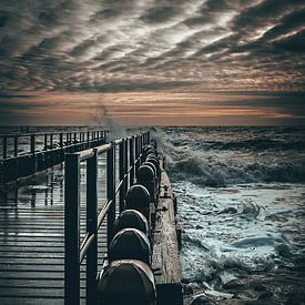 Storm bij Westkapelle van de Utregter Fotografie