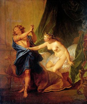 Jozef en de vrouw van Potifar, Nicolas Bertin
