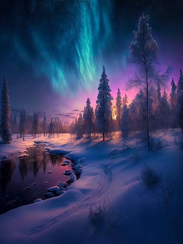 Nacht in Scandinavië