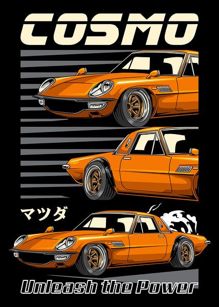 Mazda Cosmo JDM auto van Adam Khabibi
