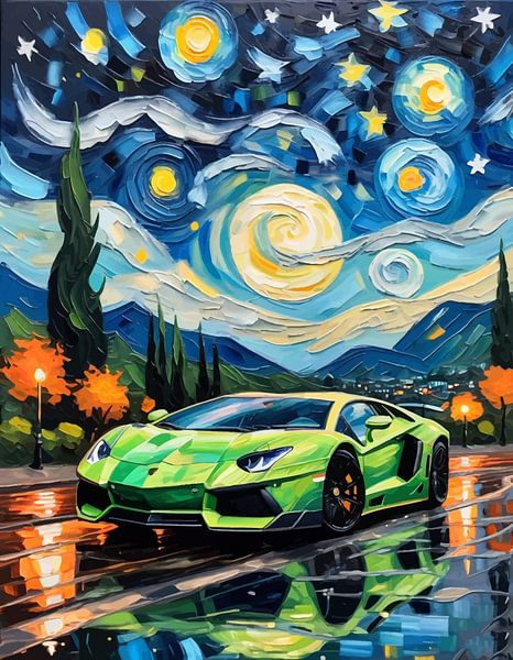 Lamborghini Aventador Sternennacht von MIROKKU