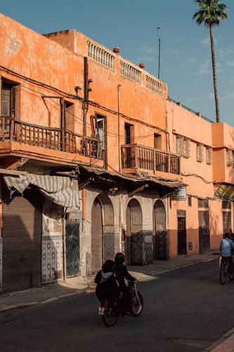 Cyclomoteur à Marrakech (Maroc)