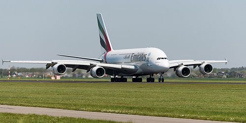 Emirates Airbus A380 vlucht EK147