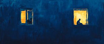 Window views in the twilight - Melancholy by Poster Art Shop
