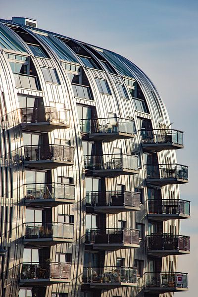 Futuristic construction in Paleiskwartier 's-Hertogenbosch by Willy Sengers