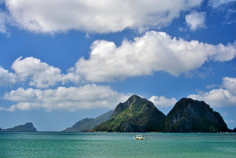 Entre plage et collines, la beauté d'El Nido par Frank Photos