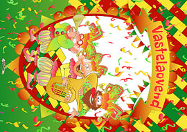 Carnival Trio by Fun Art Zjwame