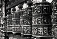 Gebedsmolens in Nepal von JPWFoto Miniaturansicht