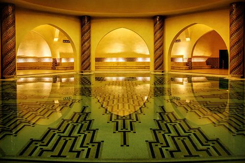 Mosquée de l'intérieur Hassan II