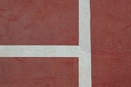 Old Tennis court strip. by Jarretera Photos