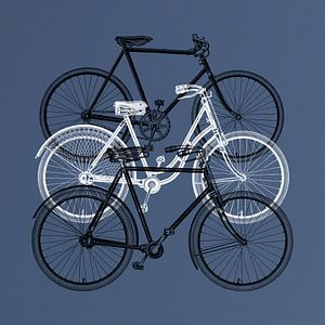 Meyers Bikes – on blue version van Marja van den Hurk