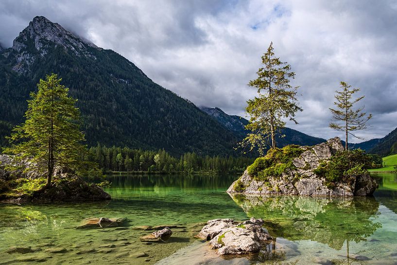 Der Hintersee in Ramsau im Berchtesgadener Land von Rico Ködder