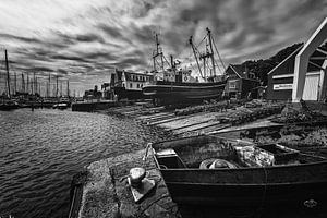 Chantier naval Cutter Urk sur Martien Hoogebeen Fotografie