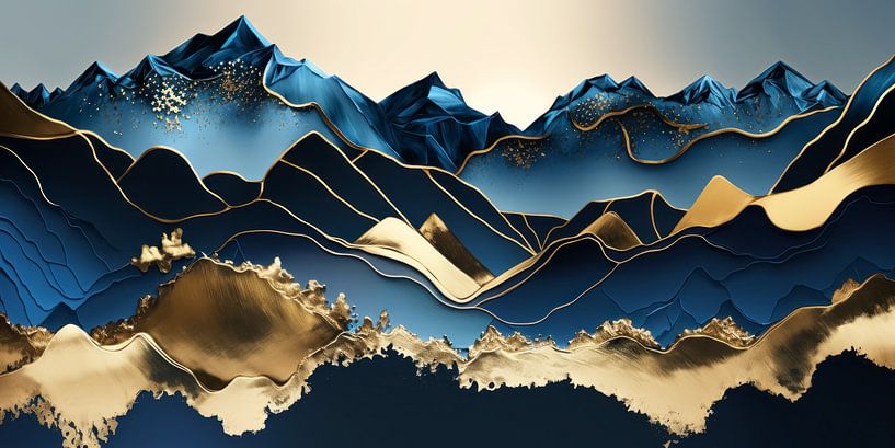 Goldene Berge von Bert Nijholt