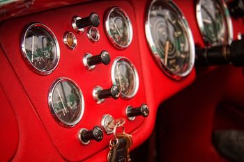 Armaturenbrett im Detail - Oldtimer