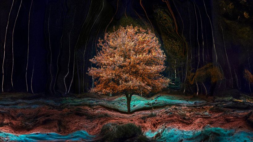 The forest around me changes (and I get sucked into it) by Jenco van Zalk