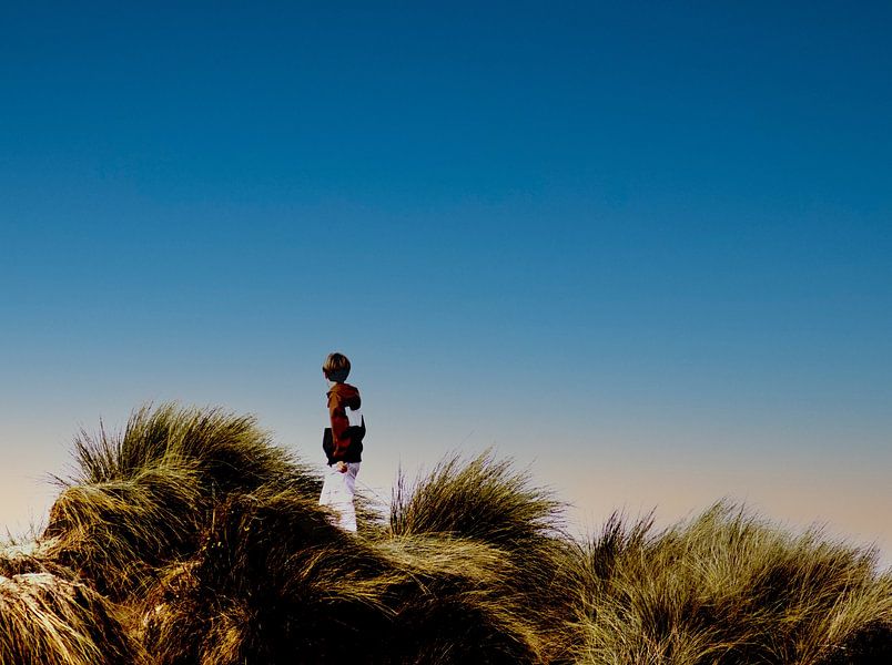 Boy on the beach by Foto Studio Labie