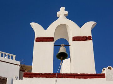 Church bell at Santorini, Greece by Adelheid Smitt