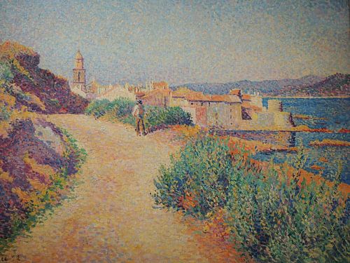 Maximilien Luce, Saint-Tropez. De weg naar de begraafplaats