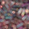 Bokeh - Glitter pillen - Regenboog kleuren van Nikki Segers