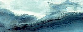 Abstract Ocean Waves by Jared Hankins