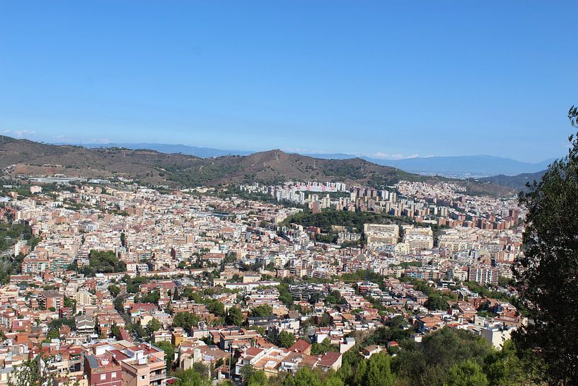 Point de vue sur les bunkers de Barcelone par Shania Lam