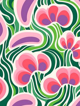 Flowers Pattern I by Gypsy Galleria