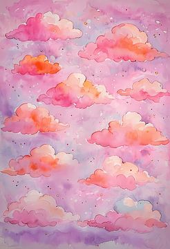Dromerige wolken van Artistic