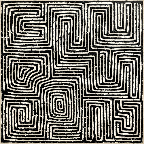 Ivory Black Maze Rhythm