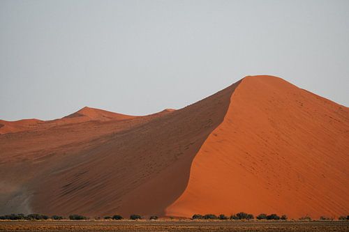 Sossusvlei bij zonsondergang, Namibië