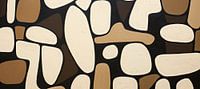 Interplay | Abstract Gold Brown