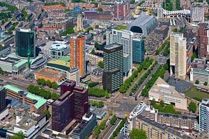 Luftaufnahme Churchillplein, Rotterdam