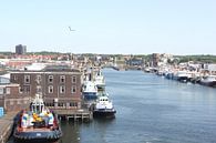 Le port d'IJmuiden par Fela de Wit Aperçu