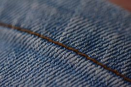 Denim bleu