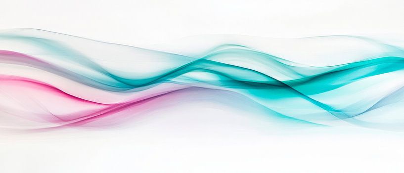 Coloured wave movement by Poster Art Shop