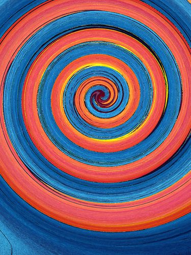 Oneindigheid 09 / Spiraal / Kleurwerveling