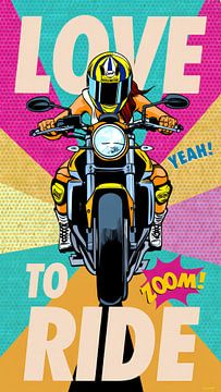 LOVE TO RIDE – Volle Focus van Dennis Kuzee