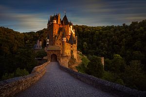 Kasteel Eltz zonsondergang
