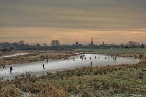 Nostalgia: skating in a fairytale winter wonderland