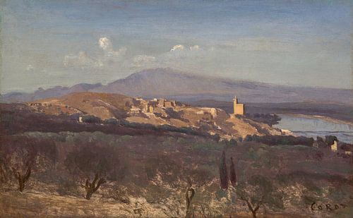 Villeneuve-les-Avignon, Jean-Baptiste-Camille Corot