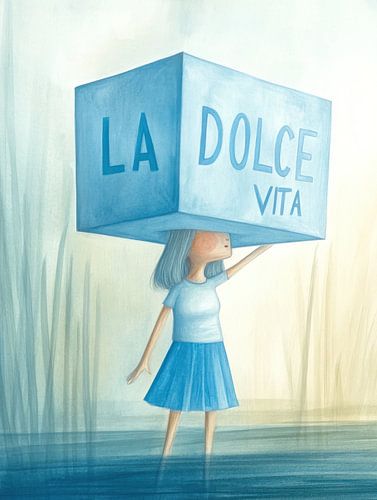 Hoofd in het zoete leven