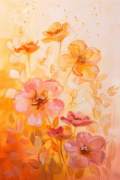 Blumen Frühlingsblumen von Poster Art Shop