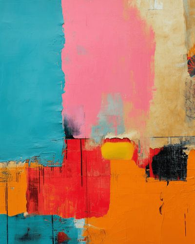 Super bunt, modern und abstrakt