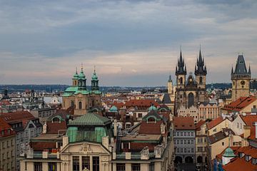 Paysage Prague sur Nynke Altenburg