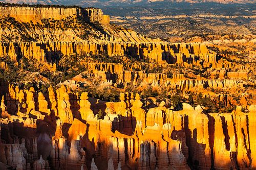 Bryce Amphitheatre at sunset, Bryce Canyon National Park, USA
